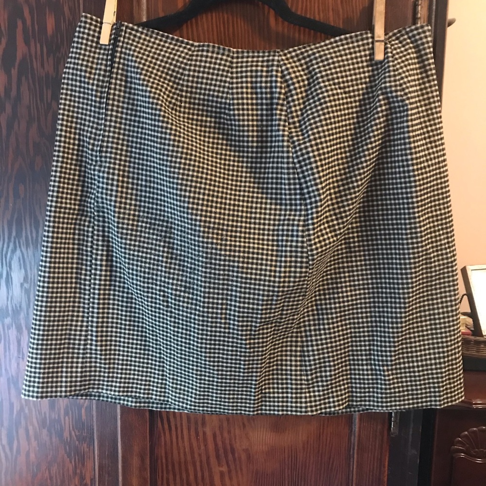 Plaid skirt